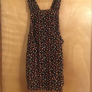 Corduroy cover-all dress